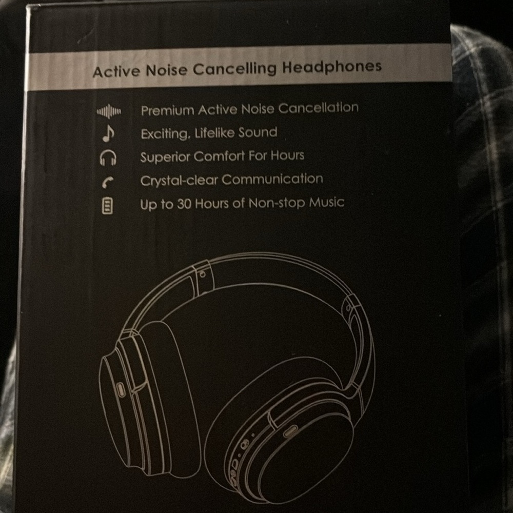 Active Noise Cancellation Headphones! - Picture 2 of 5